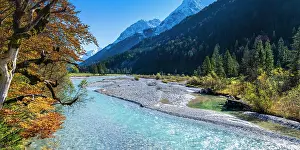 Hinterriss: Riibach, near Hinterrii, Karwendel Mountains, Tyrol
