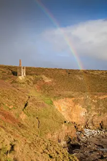 Engines: Rinsey - Engine House - with rainbow