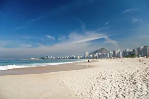 Sunning: Rio De Janeiro, Brazil. Copacabana Beach