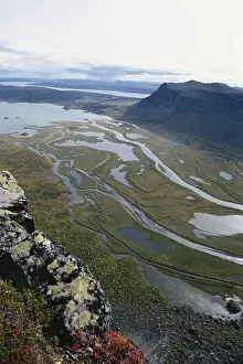 Lappland: River Delta in Sweden