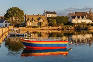 Bretagne: River Etel, Village of Saint Cado