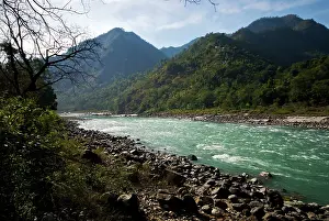 Brian Mcdairmant: River Ganges north of Rishikesh India