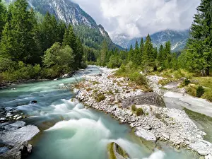Parco: River Sarca. Val di Genova in the Parco Naturale