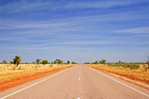 Hours: Road to nowhere - a perfectly straight bitumen