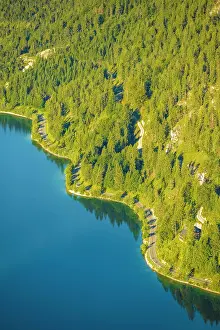 Reutte: Road on the shore of Plansee, Wald, Reutte, Tyrol