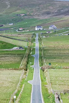 Places: Road - single track road with passing places