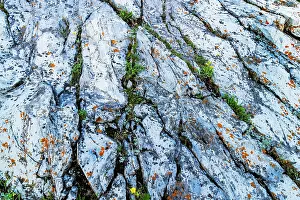 Montana: Rock art in Glacier National Park, Montana, USA. (Editorial