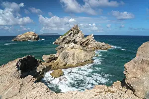 Pointe: Rock formation on the Pointe des Chateaux peninsula
