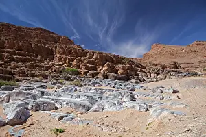 Moroccan: Rock formations in the Middle Atlas, Morocco, Africa