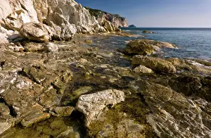Tidepool: Rock-pools - in the Aegean Sea at Vroulidhia Bay