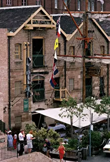 Converted: The Rocks converted warehouses made into restaurants