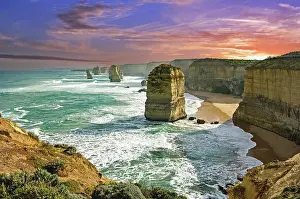 Twelve: Rocky Coast at Port Campbell, The 12 Apostles in