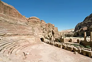 Amphitheatre: Roman Amphitheatre, Petra, UNESCO World