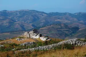 Defensive: Roman Art. Byllis Ruins, Albania. Remains