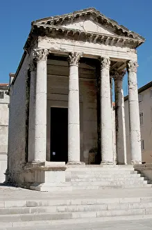 Croatia: Roman Art. Croatia. Temple of Augustus