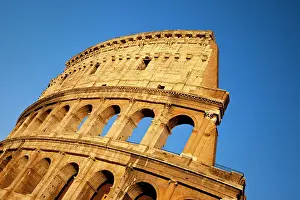 Gladiator: The Roman Coliseum at sunset, Rome, Lazio