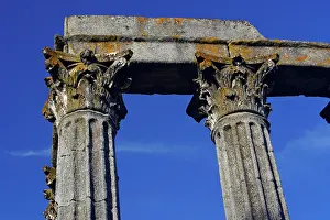 Detailed: Roman Temple - detailed study, Evora, World Heritage city