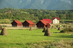 Haystack: Romania, Carpathian mountains, Transylvania