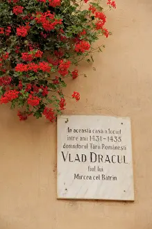 Dracula: Romania, Transylvania, Sighisoara. Birthplace