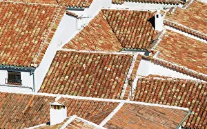 Roofs: Above the roofs of the White Town of Grazalema