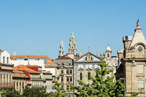 Cityscape: Rooftops and Iglesia de San Antonio de los Congregados