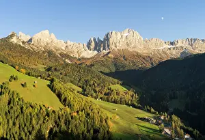 Rosengarten: Rosengarten (Catinaccio) massif in the Dolomites