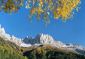 Rosengarten: Rosengarten (Catinaccio) massif in the Dolomites