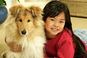Reading: Rough Collie Dog