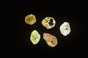 Carbon: Rough diamonds from Zaire