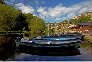 200617: Rowing boats on the River Nidd, Knaresborough, North