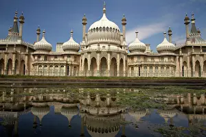 Sussex: The Royal Pavilion, Brighton, East Sussex, England