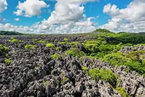 Tsingy: Rugged karst landscape, Tsingy de Ankarana, Ankarana