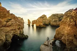 Arches: Rugged rocky coast, cliffs and arches in Ponta da