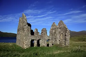 Assynt: Ruins of Calda House Loch Assynt, Scotland