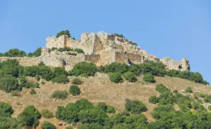 Israeli: Ruins, Nimrod Fortress, Golan Heights, Israel, Asia