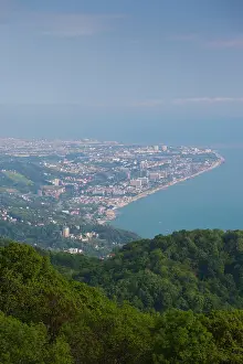 Release: Russia, Black Sea Coast, Sochi, elevated