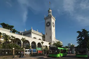 Release: Russia, Black Sea Coast, Sochi, train station