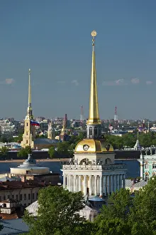 Federation: Russia, Saint Petersburg, Center, elevated