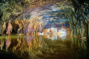 Mining: Saalfeld Fairy Caves Exhibition Mine, interior view
