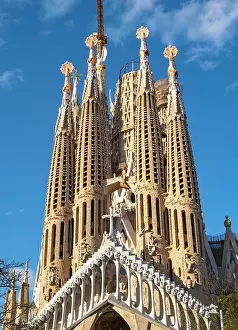 Christianity: Sagrada Familia, Barcelona, Spain, Europe
