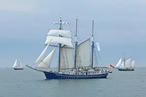 Barque: Sailing boat, barque, Hanse Sail, Rostock, Mecklenburg-Weste
