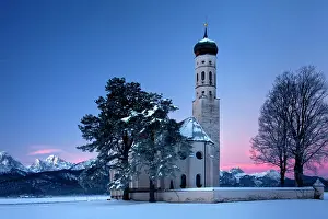 Pilgrimage: Saint Coloman Church near Fussen, Bavaria