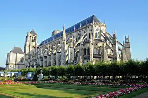 Churches: Saint Etienne Cathedral, Bourges, Centre, France