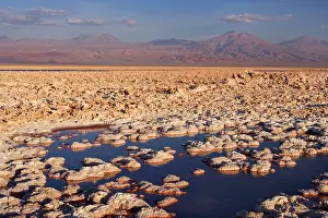 Biggest: Salar de Atacama - second biggest salt lake in