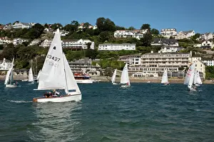 Ports: Salcombe - boats on the Kingsbridge Estuary