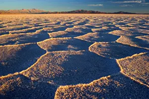 Grandes: Salinas Grandes del Noroeste - mountains and dried-up
