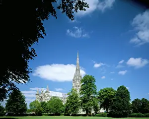 Cathedrals: Salisbury Cathedral - with 404 foot spire (the