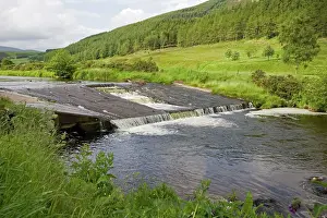 Ladder: Salmon ladder on Leithen Water