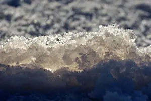 Salts: Salt Crust - detail of a salt crust on the Salar de Uyuni