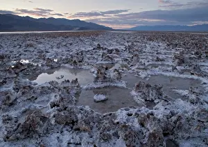 Nino: Salt Lake - at sunset, unusually full of water